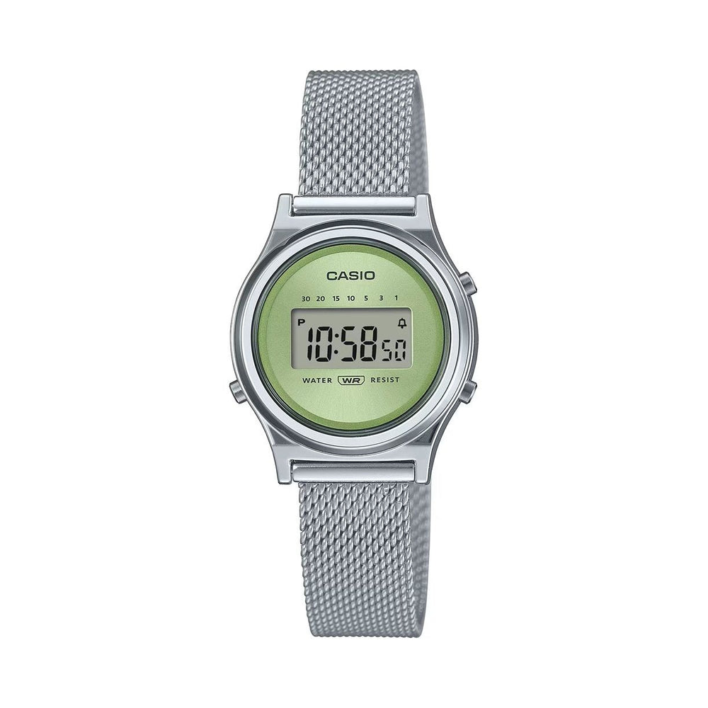 CASIO VINTAGE Mod. MINI COLLECTION SLIM - LEMON GREEN MESH LA700WEM-3AEF