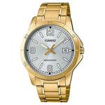 CASIO COLLECTION Mod. CASUAL DATE. GOLD - SILVER MTP-V004G-7B2UDF