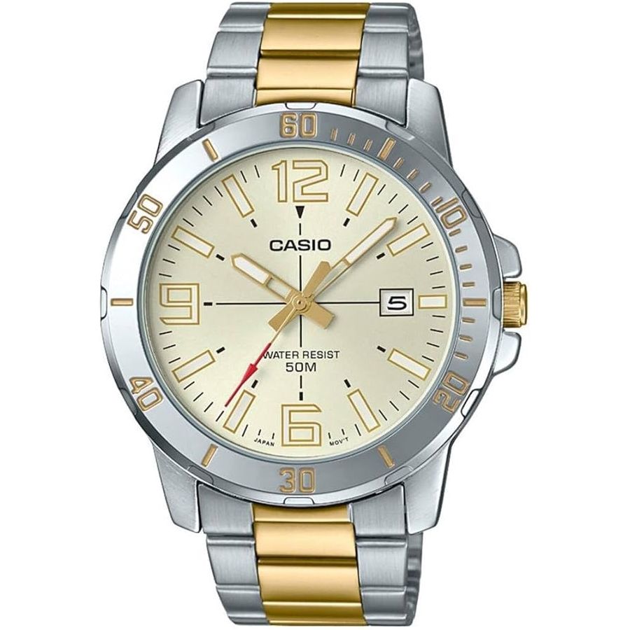 CASIO SPORT COLLECTION Mod. DIVER 50M TWO TONES - GOLD WATCHES