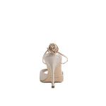 Manolo Blahnik Plumena 090 Satin Sandals