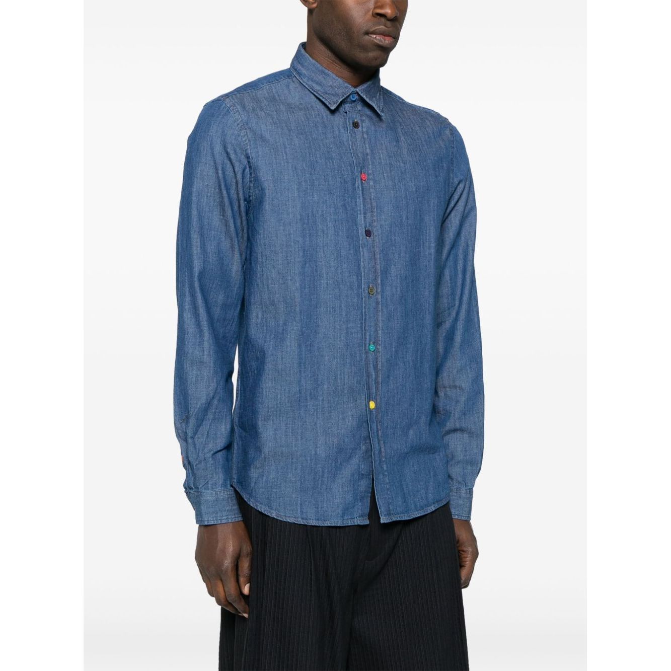 PS By Paul Smith Shirts Blue Shirts