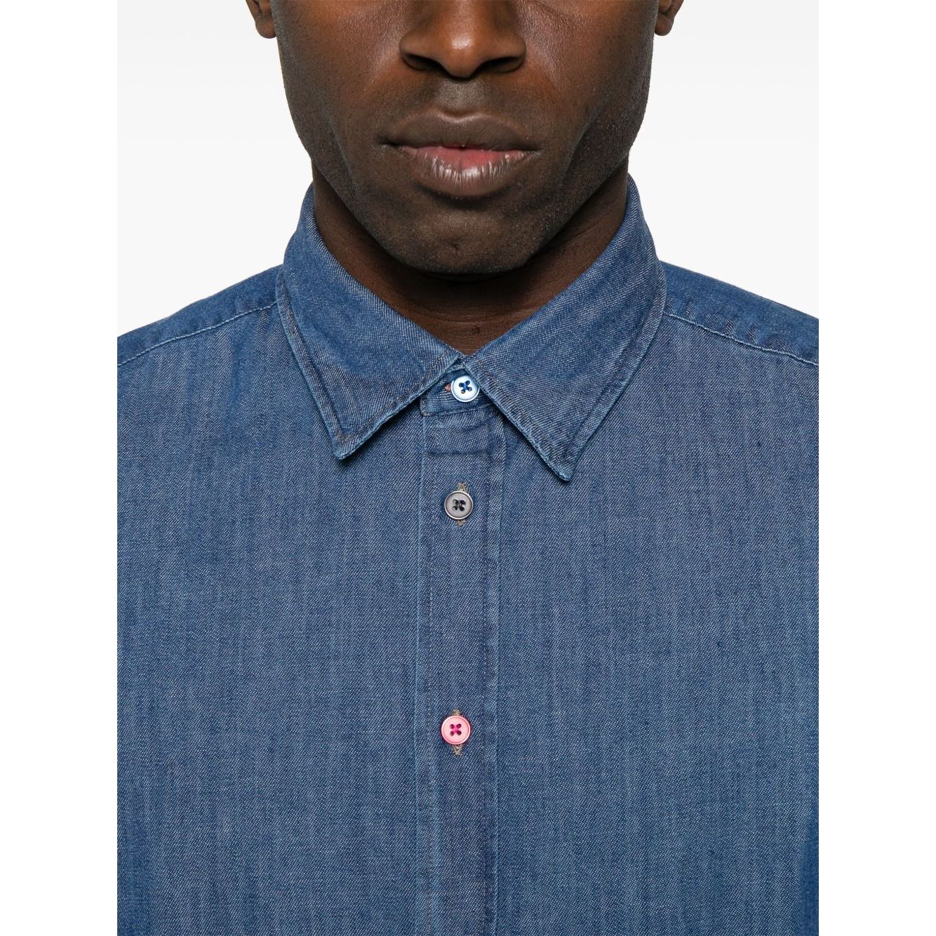 PS By Paul Smith Shirts Blue Shirts