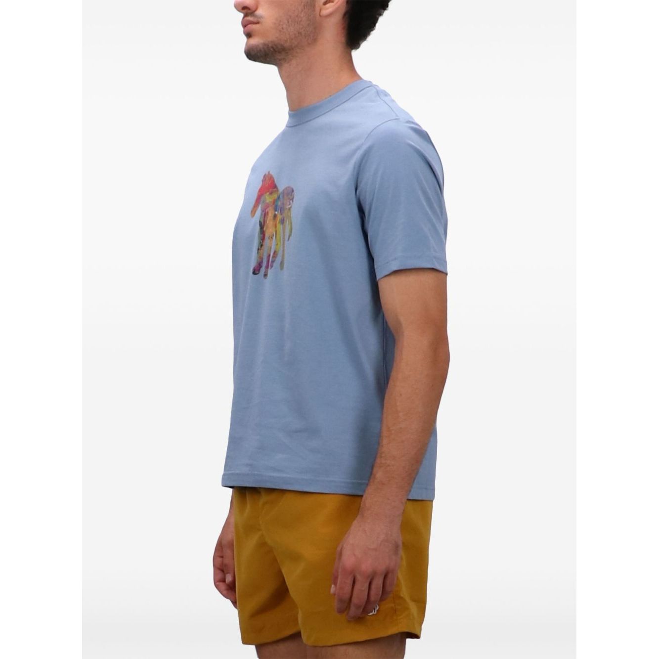 PS By Paul Smith T-shirts and Polos Clear Blue Topwear