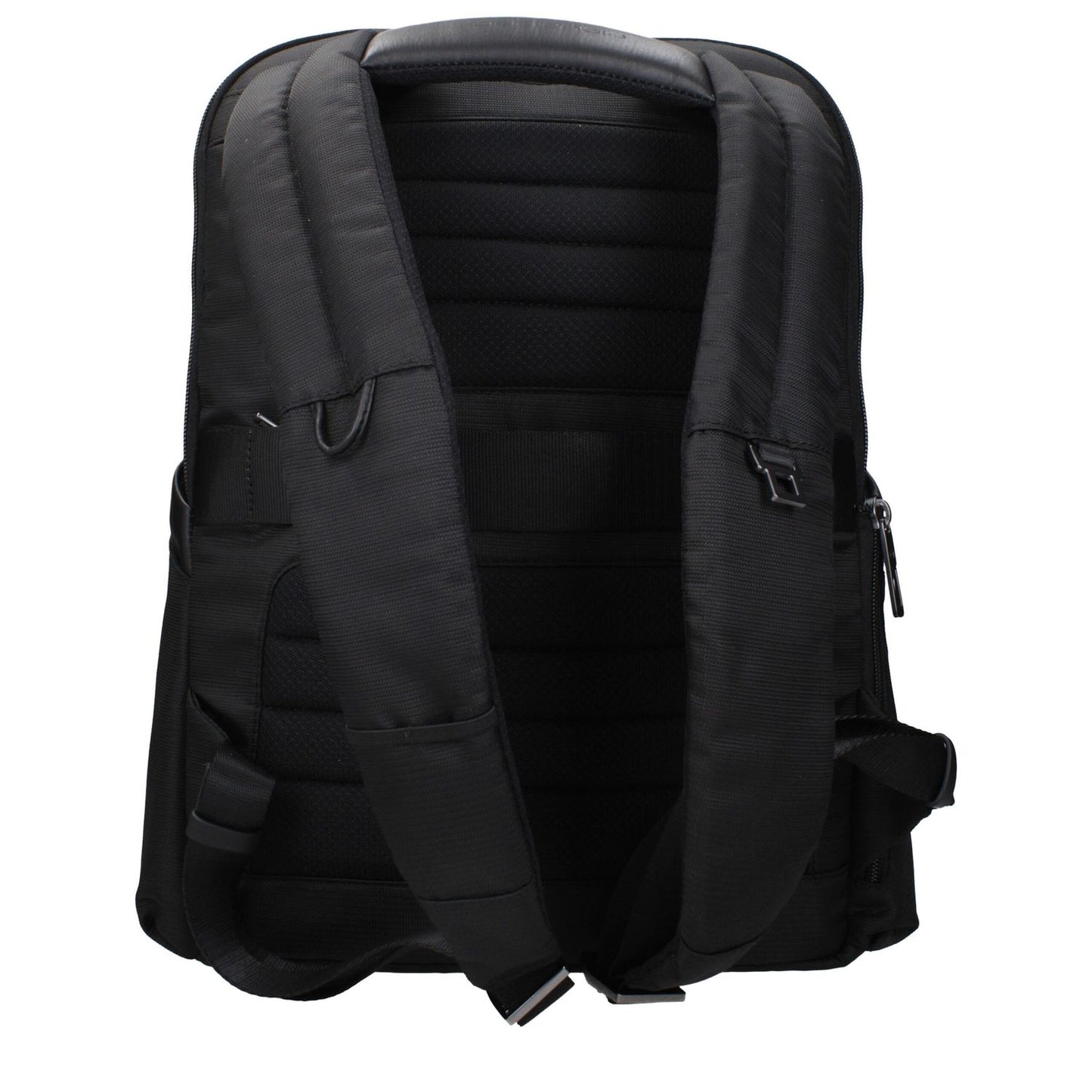 Piquadro Black Nylon Backpack