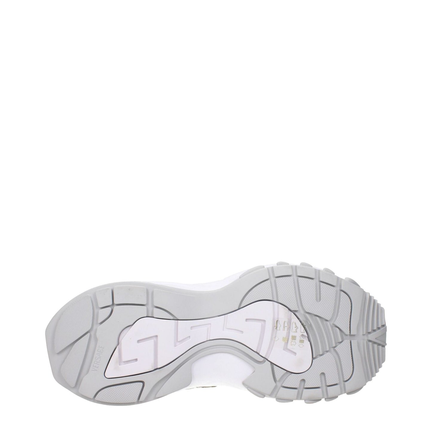 Versace Gold Fabric Low Top Sneakers