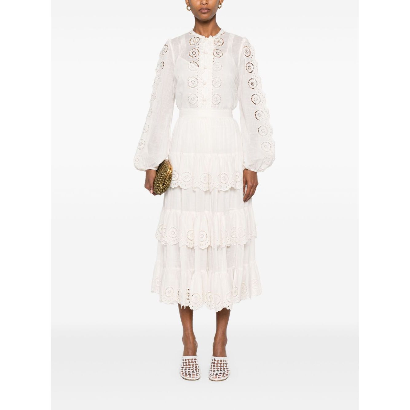 Zimmermann Lucky embroidered skirt Skirts