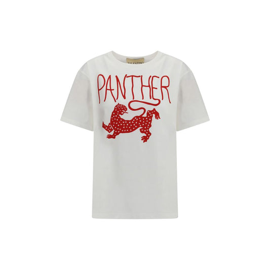 Valentino White Cotton T-Shirt