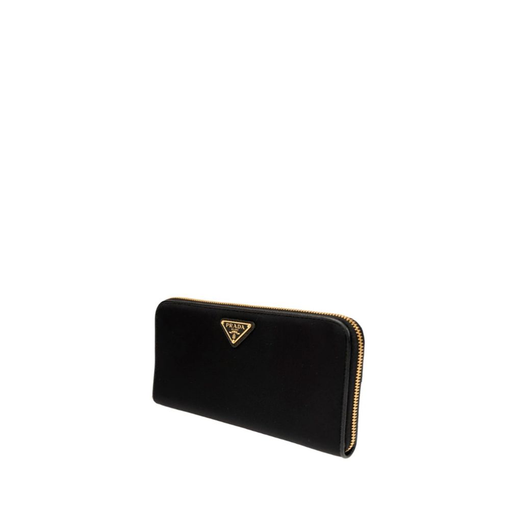 Prada Black Nylon Wallet 1728,75611013280,Accessories,Black,New with tags,Prada,Wallets - Accessories,Wallets - Wallets - Accessories,Women