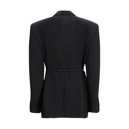 Balenciaga Black Wool Jackets And Coat 1728,72470364320,Balenciaga,Black,Clothing,IT38 | S,IT40 | M,Jackets & Coats - Clothing,New with tags,Women