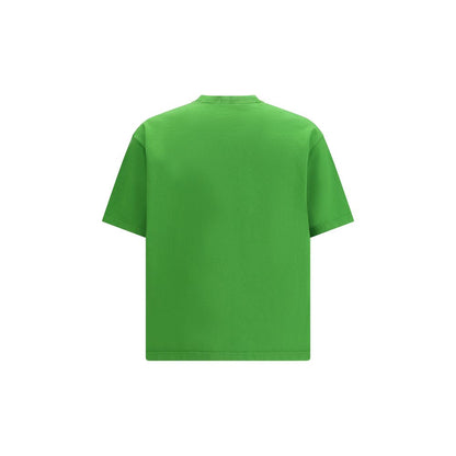 Prada Bicolor Cotton T-Shirt 1728,72470364320,Bicolor,Clothing,L,Men,New with tags,Prada,T-Shirts - Clothing,XL