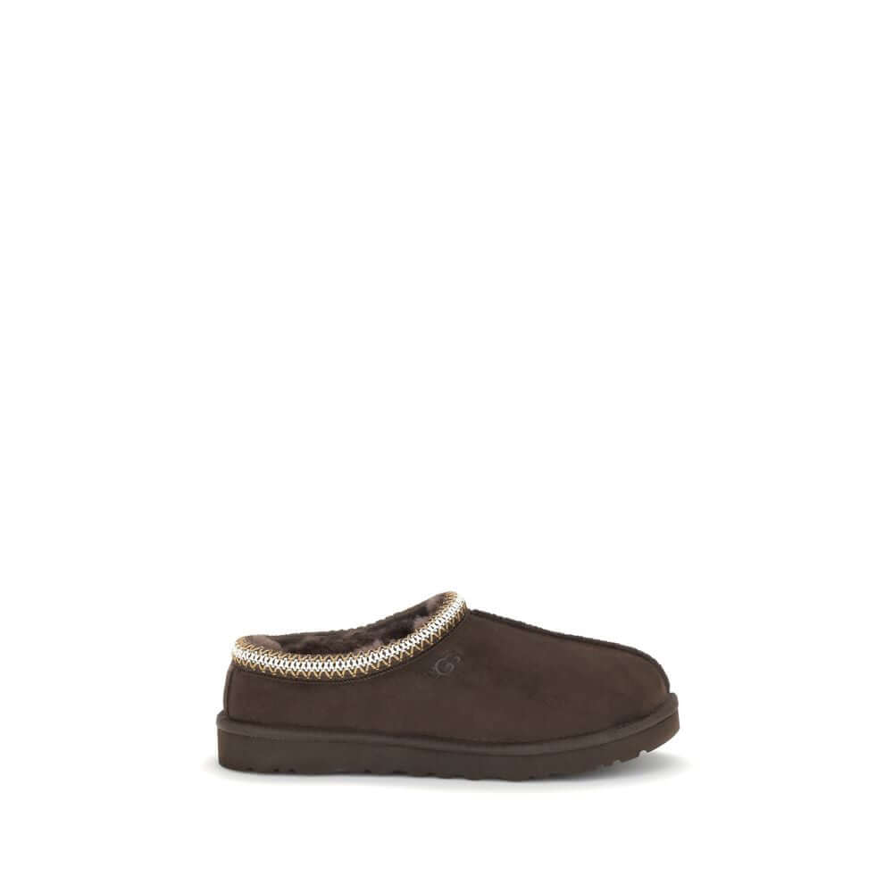 UGG Brown Leather Mules 1728,72470364320,Brown,EU40/US7,EU41/US8,EU42/US9,EU43/US10,EU44/US11,EU45/US12,EU46/US13,Flats - Shoes,Men,Mules - Flats - Shoes,New with tags,Shoes,UGG