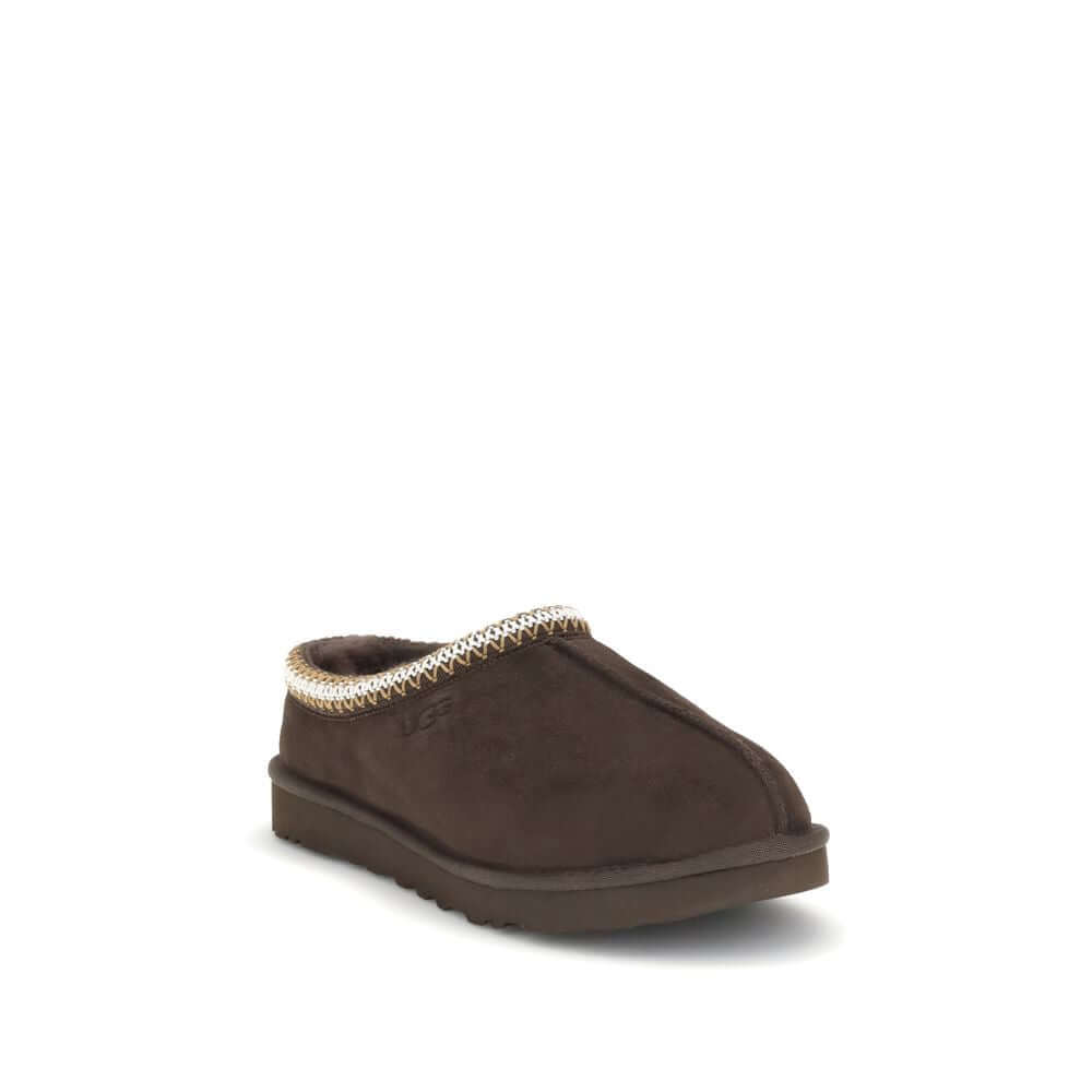 UGG Brown Leather Mules 1728,72470364320,Brown,EU40/US7,EU41/US8,EU42/US9,EU43/US10,EU44/US11,EU45/US12,EU46/US13,Flats - Shoes,Men,Mules - Flats - Shoes,New with tags,Shoes,UGG