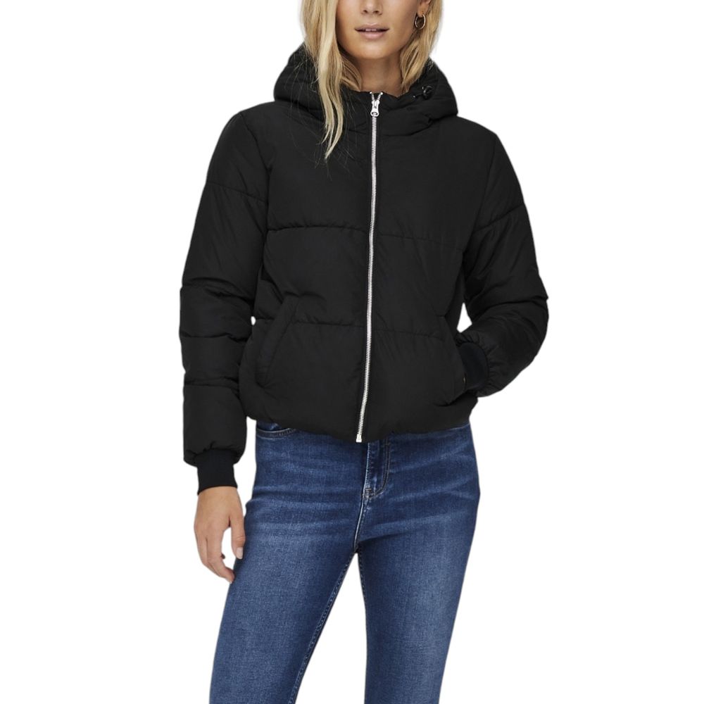 Jacqueline De Yong Black Polyester Jacket