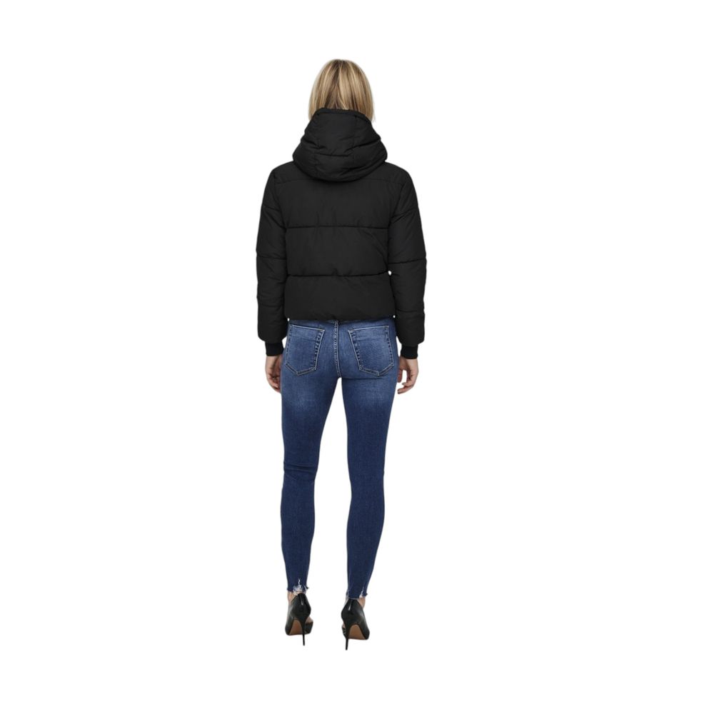Jacqueline De Yong Black Polyester Jacket
