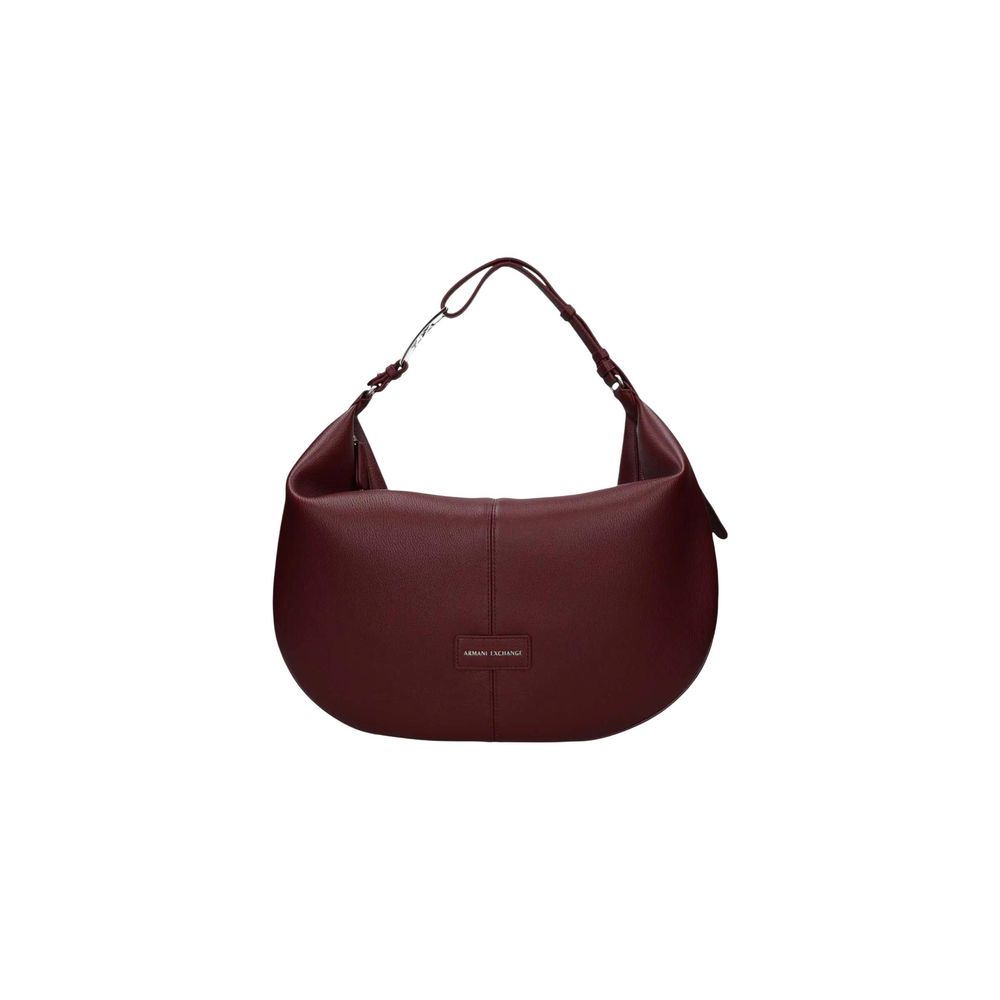 Armani Exchange Bordeaux Polyester Handbag