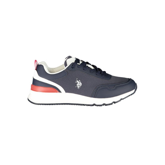 U.S. POLO ASSN. Blue Polyester Athletic Sneakers