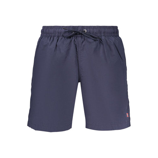 Norway 1963 Blue Polyamide Men's Swim Boxer