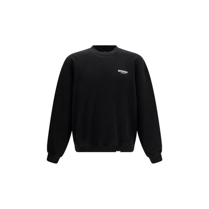 Represent Black Cotton Sweatshirt