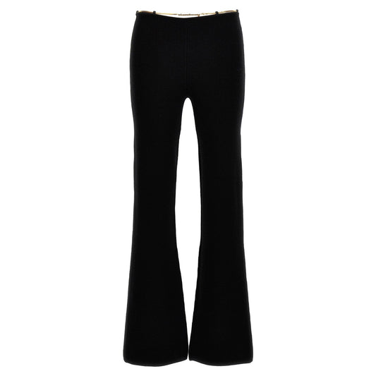 Alexander Wang Black Wool Casual Pants