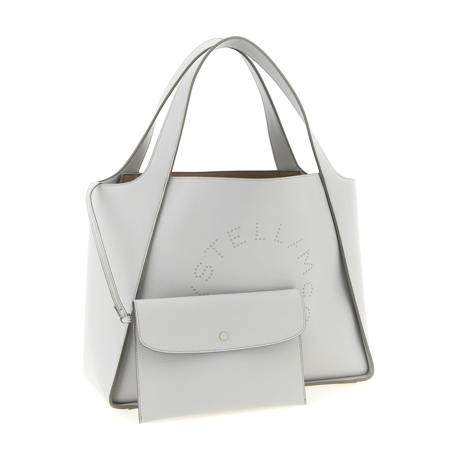 Stella McCartney Gray Polyamide Tote Bag