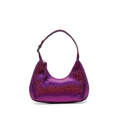 By Far Pre By Far glitter-detail shoulder bag