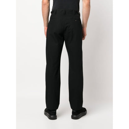 Alexander McQueen drawstring-hem Cotton Trousers