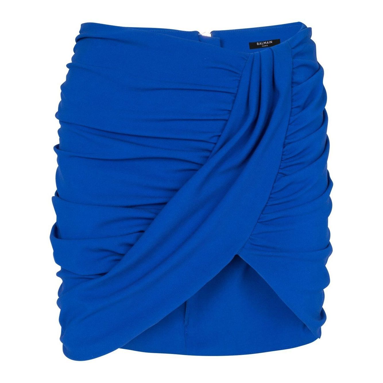 Balmain Ruched mini skirt Topwear