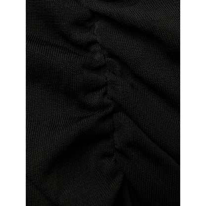 Saint Laurent semi-sheer one-sleeve long dress Dresses