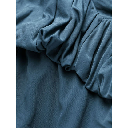 Saint Laurent draped mini dress