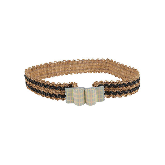 Exquisite J Belts Brown CN757BROWNBLACK