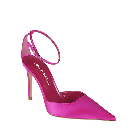 Lella Baldi With Heel Fuchsia High Heel