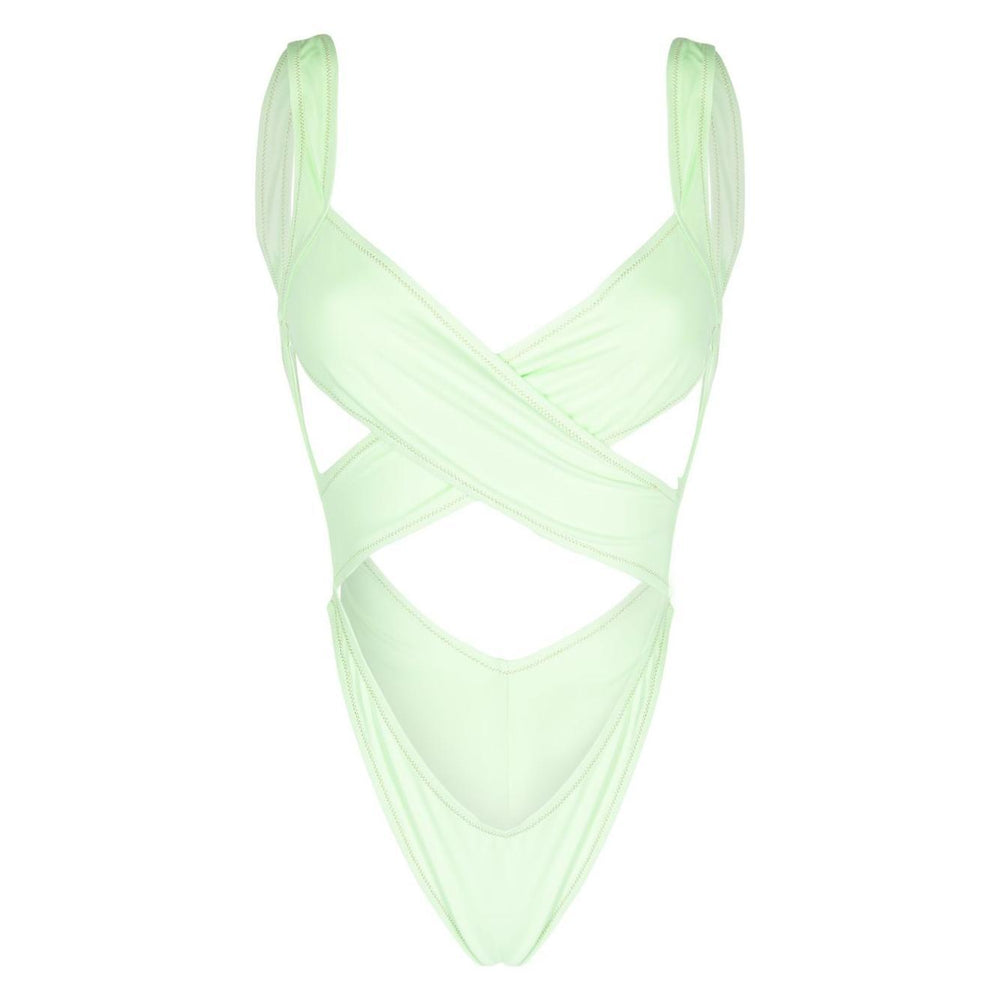 REINA OLGA Sea clothing Green EXOTICASOLIDNEONGREEN