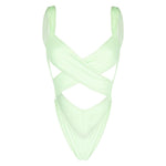 REINA OLGA Sea clothing Green EXOTICASOLIDNEONGREEN