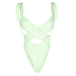 REINA OLGA Sea clothing Green EXOTICASOLIDNEONGREEN