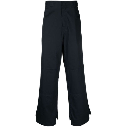 Palm Angels Trousers Blue Trousers