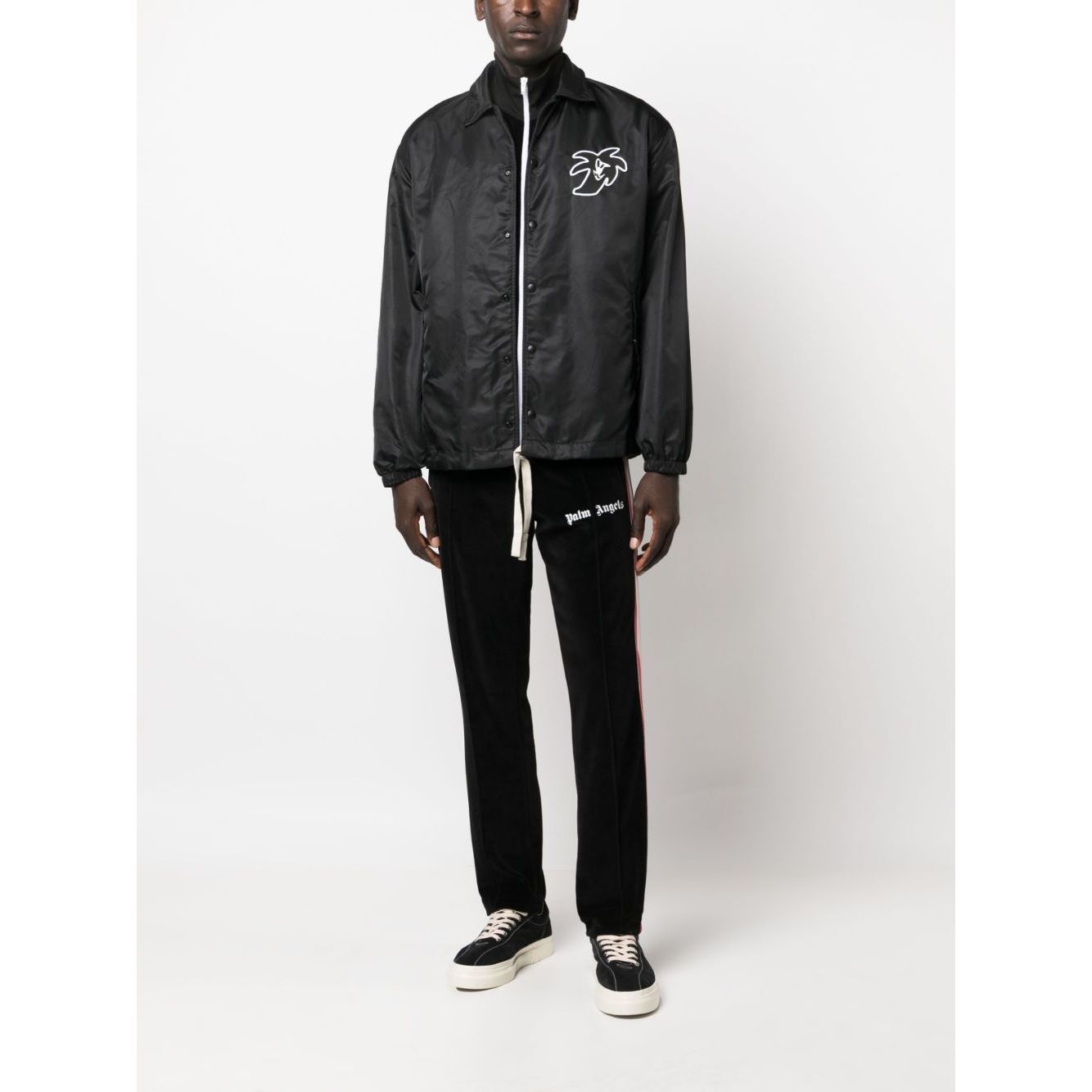 Palm Angels Jackets Black Jackets