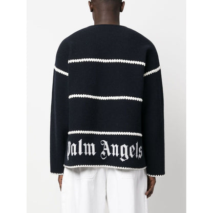 Palm Angels Sweaters Blue