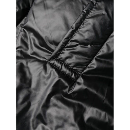 Saint Laurent Cassandre logo-embossed hooded raincoat
