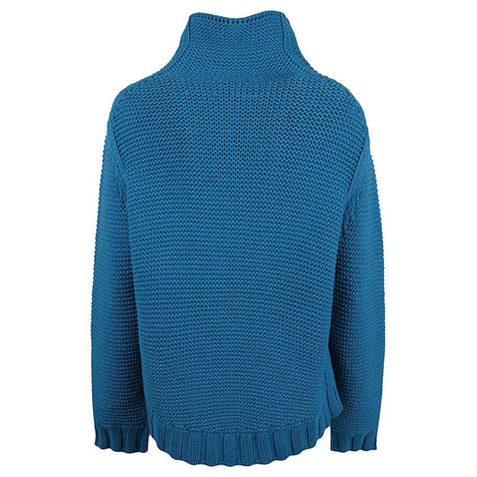 Liviana Conti Sweaters Blue F3WC10M69-1