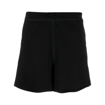 Ganni logo-patch shorts Short trousers