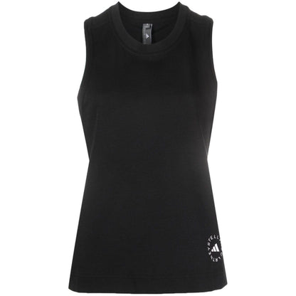 Adidas By Stella McCartney Top Black Topwear