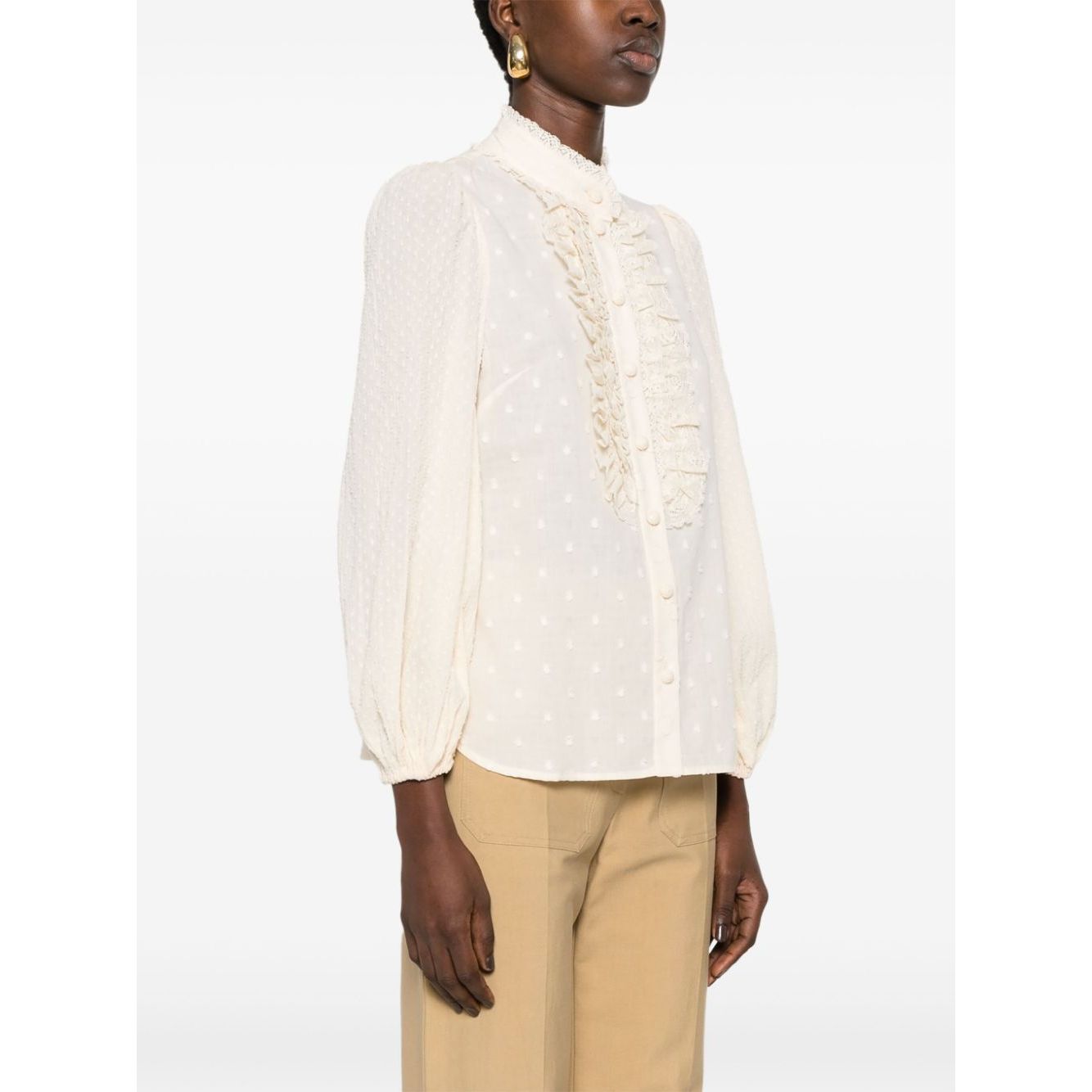 Zimmermann Ruffle detail top Shirts