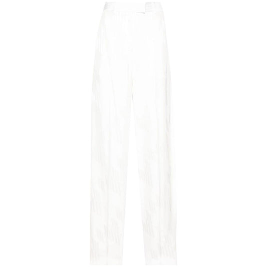 The Attico Trousers White 242WCP43V053043