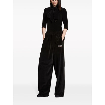 Balenciaga logo embroidered track pants Trousers