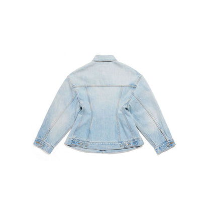 Balenciaga Hourglass silhouette denim jacket Jackets