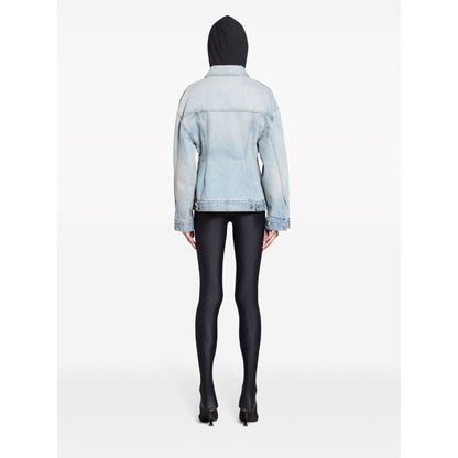 Balenciaga Hourglass silhouette denim jacket Jackets