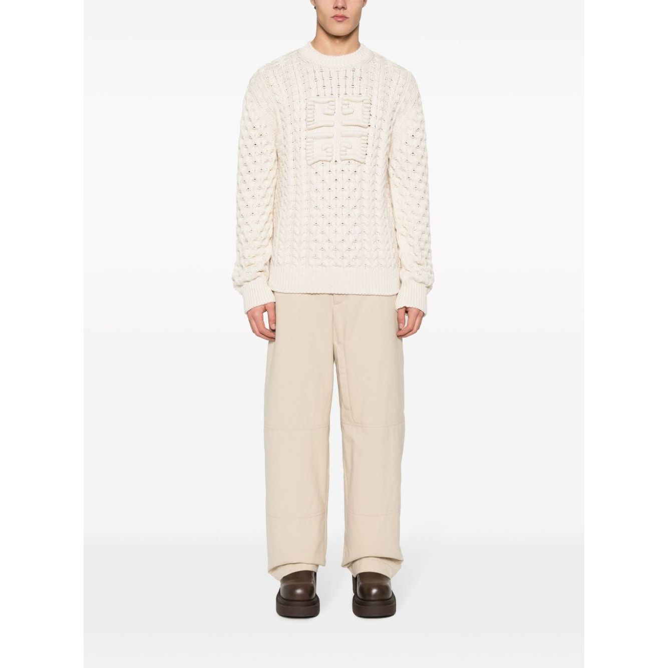 Givenchy Sweaters Beige Topwear