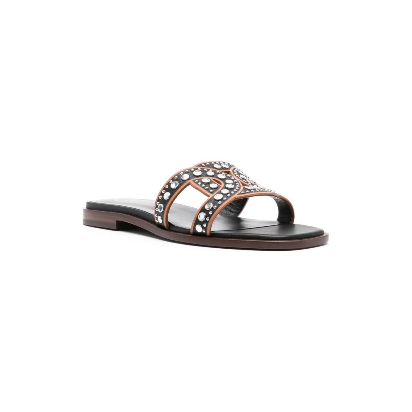 Tod's Kate studded sandals XXW70K0HZ50MIDB999