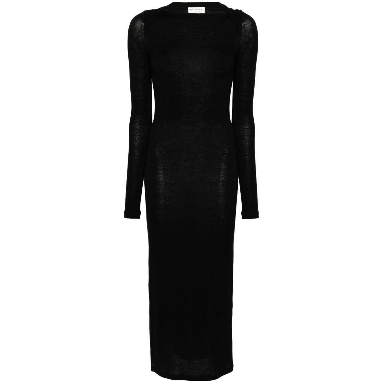 Saint Laurent Wool blend long pencil dress