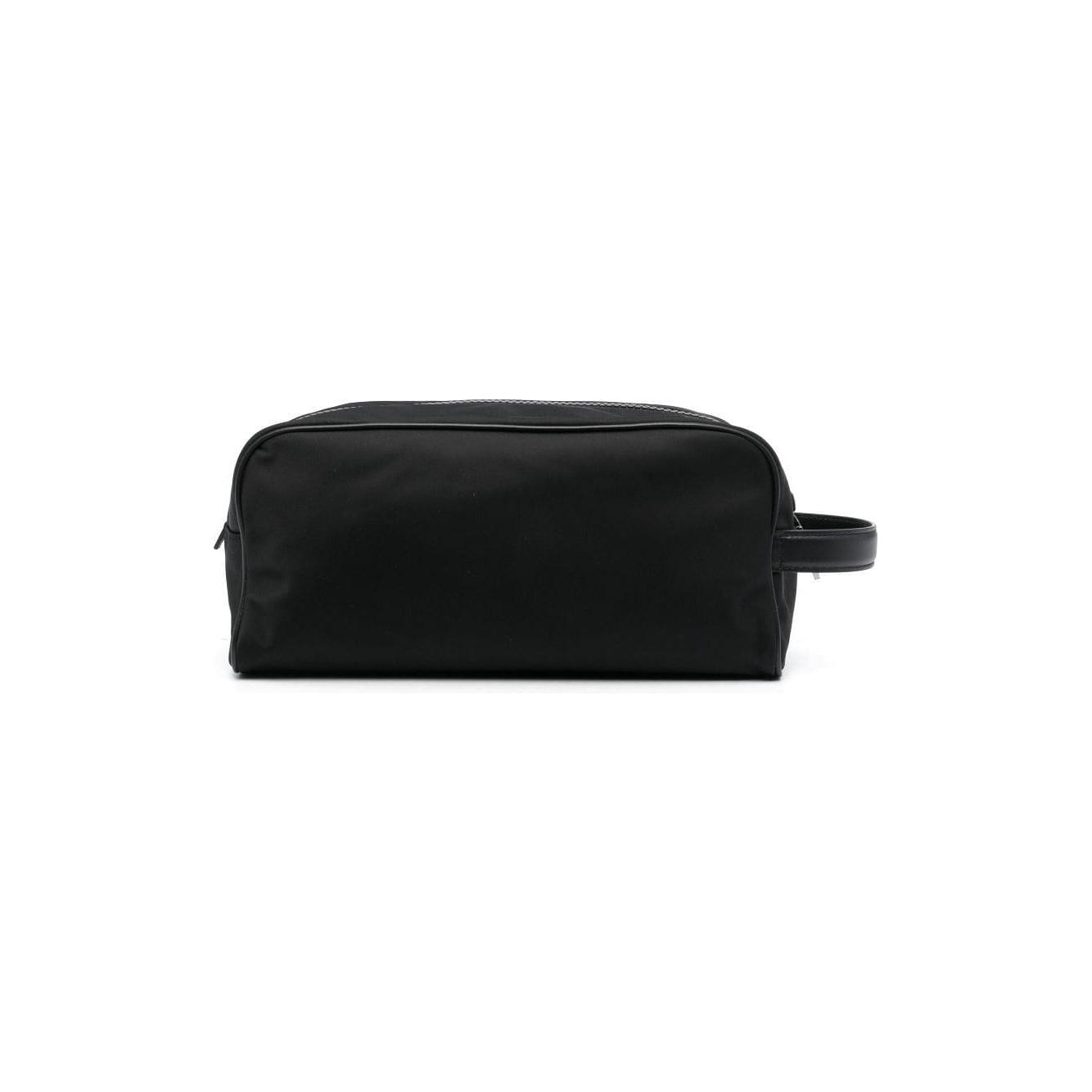 Dolce & Gabbana Nylon toiletry bag with rubberized logo BT0989AG1828B956